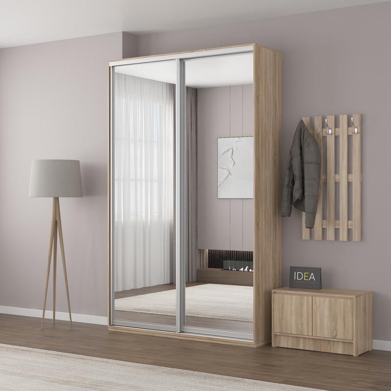 Шафа-купе Idea серія 1 дзеркало 150х60х240 см Дуб сонома (1095) Шафа-купе Idea серія 1 дзеркало 150х60х240 см Дуб сонома (1095)