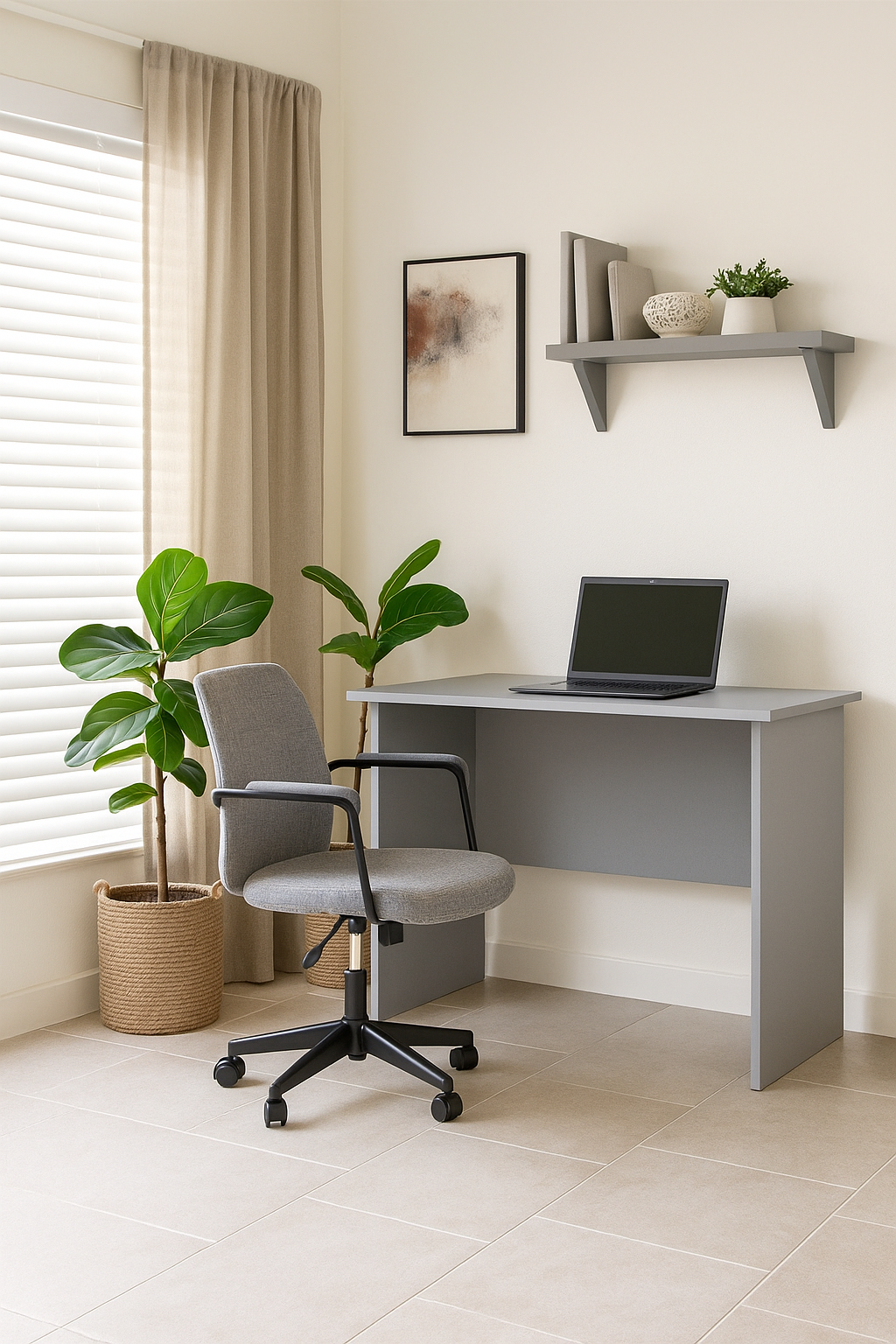 Стіл прямий ОП-101 Сіра мишка (400628) - фото 2 Стіл прямий ОП-101 Сіра мишка (400628) - фото 2