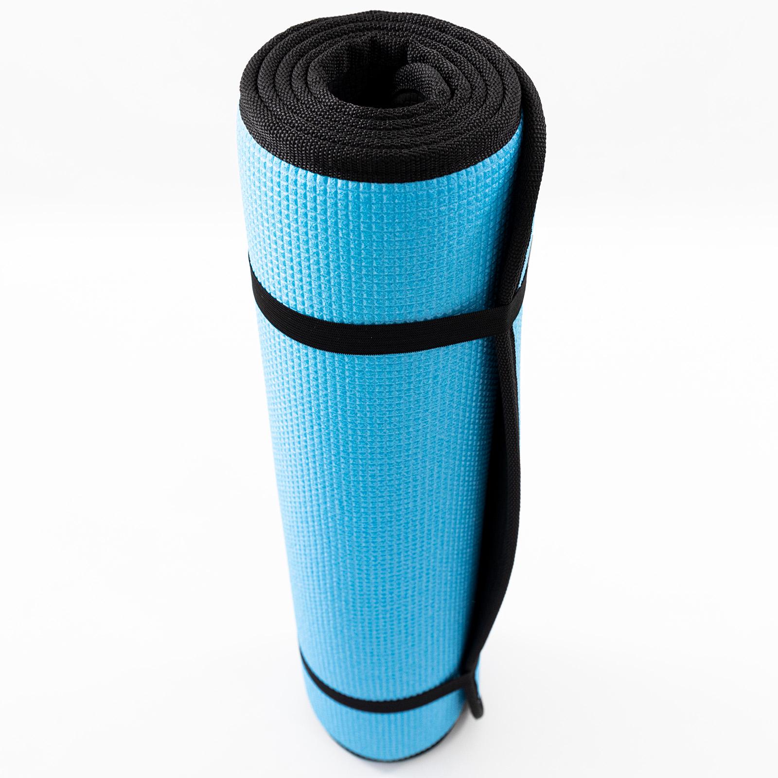 Килимок для йоги та фітнесу EVA Osport Yoga Pro/8 мм Чорно-блакитний (OF-0275) - фото 8 Килимок для йоги та фітнесу EVA Osport Yoga Pro/8 мм Чорно-блакитний (OF-0275) - фото 8