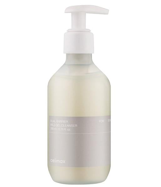 Гель-пенка для умывания с керамидами CELIMAX Dual Barrier Mild Gel Cleanser 200 мл