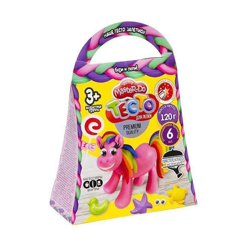 Набір креативної творчості Danko Toys Master Do TMD-04-01…06 6 кольорів тіста Поні (RLT33756s44707)