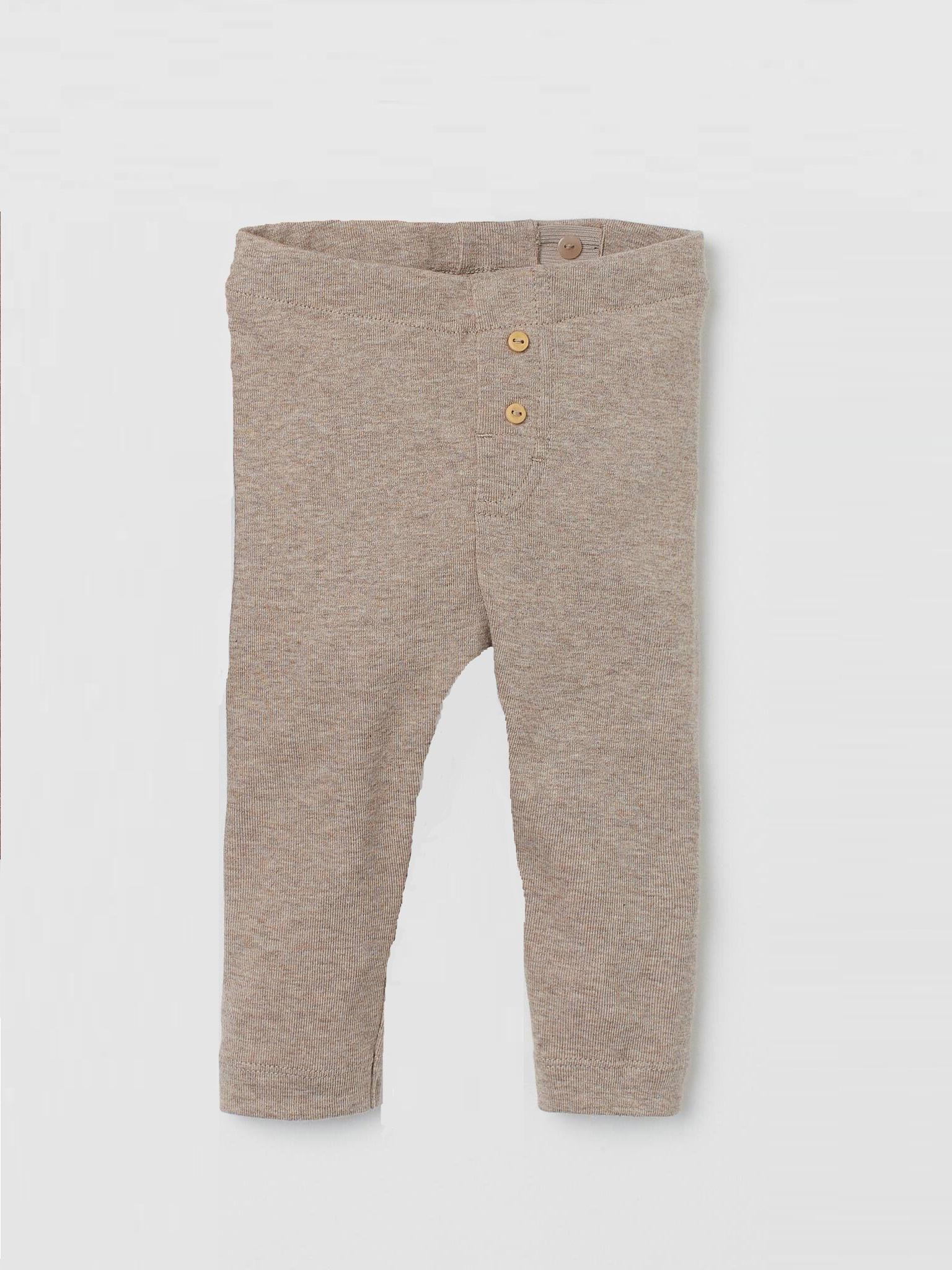 Легінси H&M Меланж р. 56 см Бежевий (A29097574132)