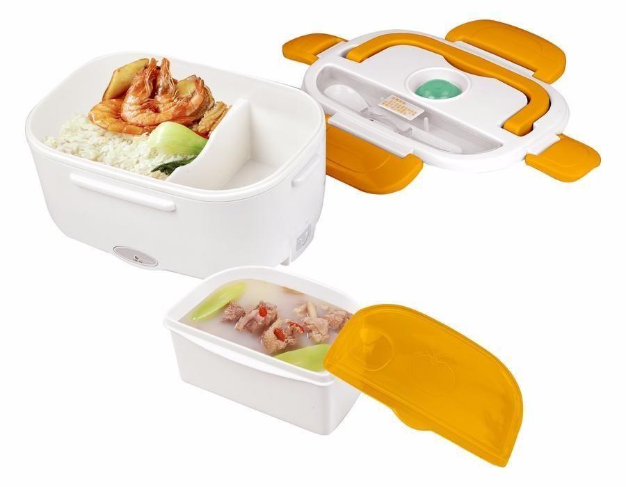 Ланч-бокс Electric lunch box 220 В с подогревом Оранжевый (1166322410) - фото 2