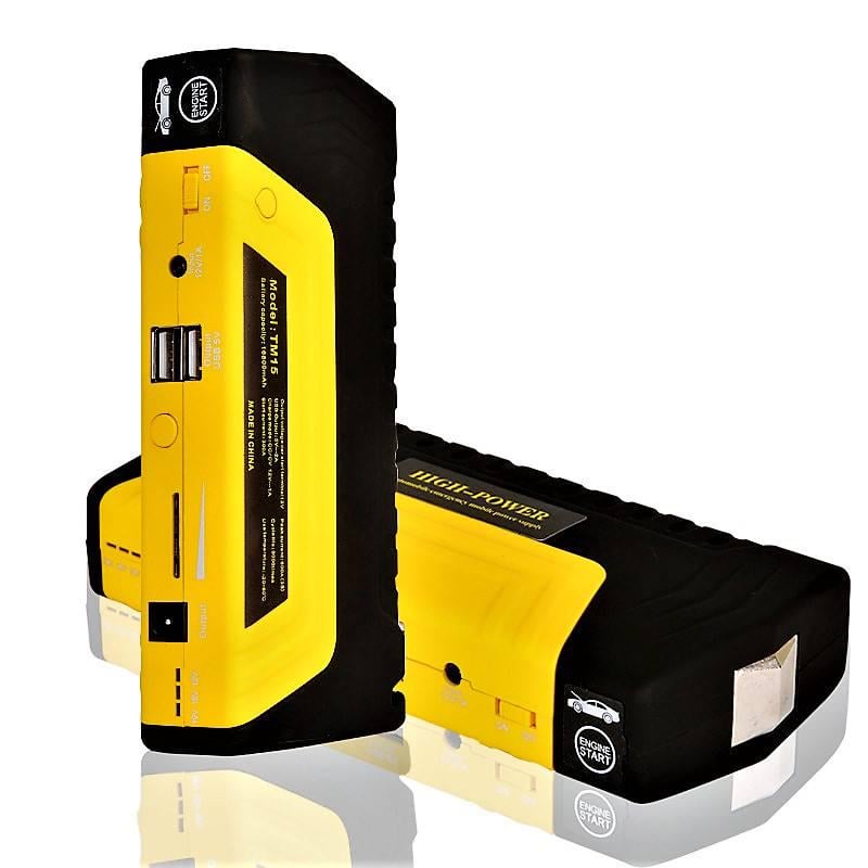 Пуско-зарядное устройство для машины Car jump starter 20000 mAh 2хUSB с фонариком - фото 3