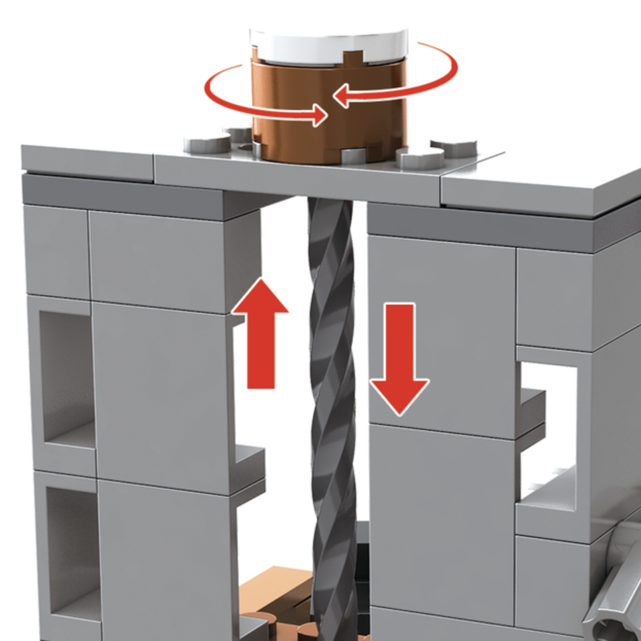 Конструктор My World Печера 587 деталей (SJ82003) - фото 6