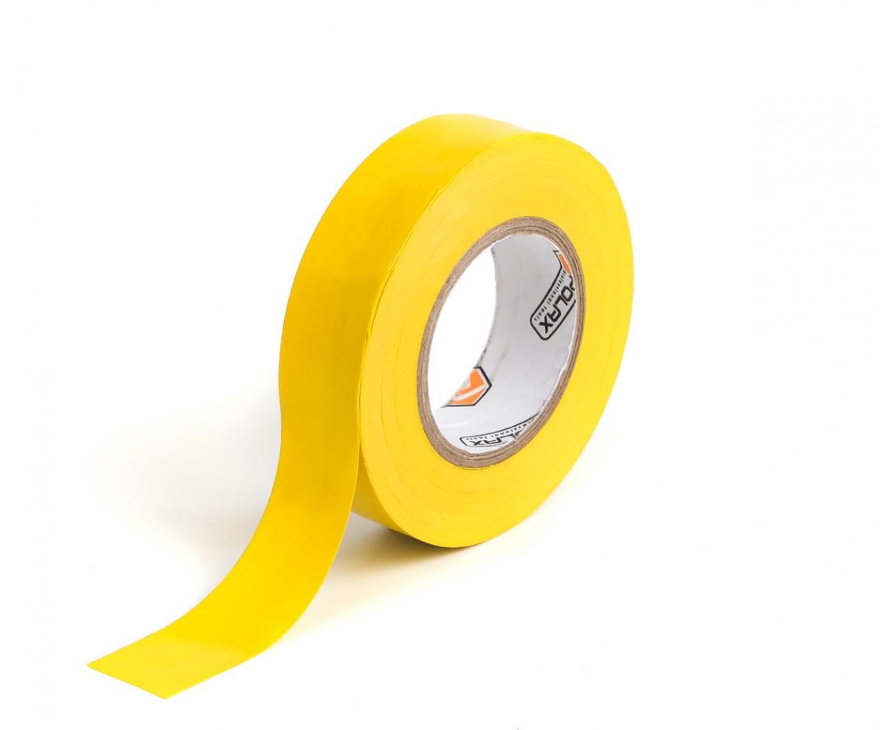 Лента изоляционная Polax ПВХ 10 м Yellow (101-085)