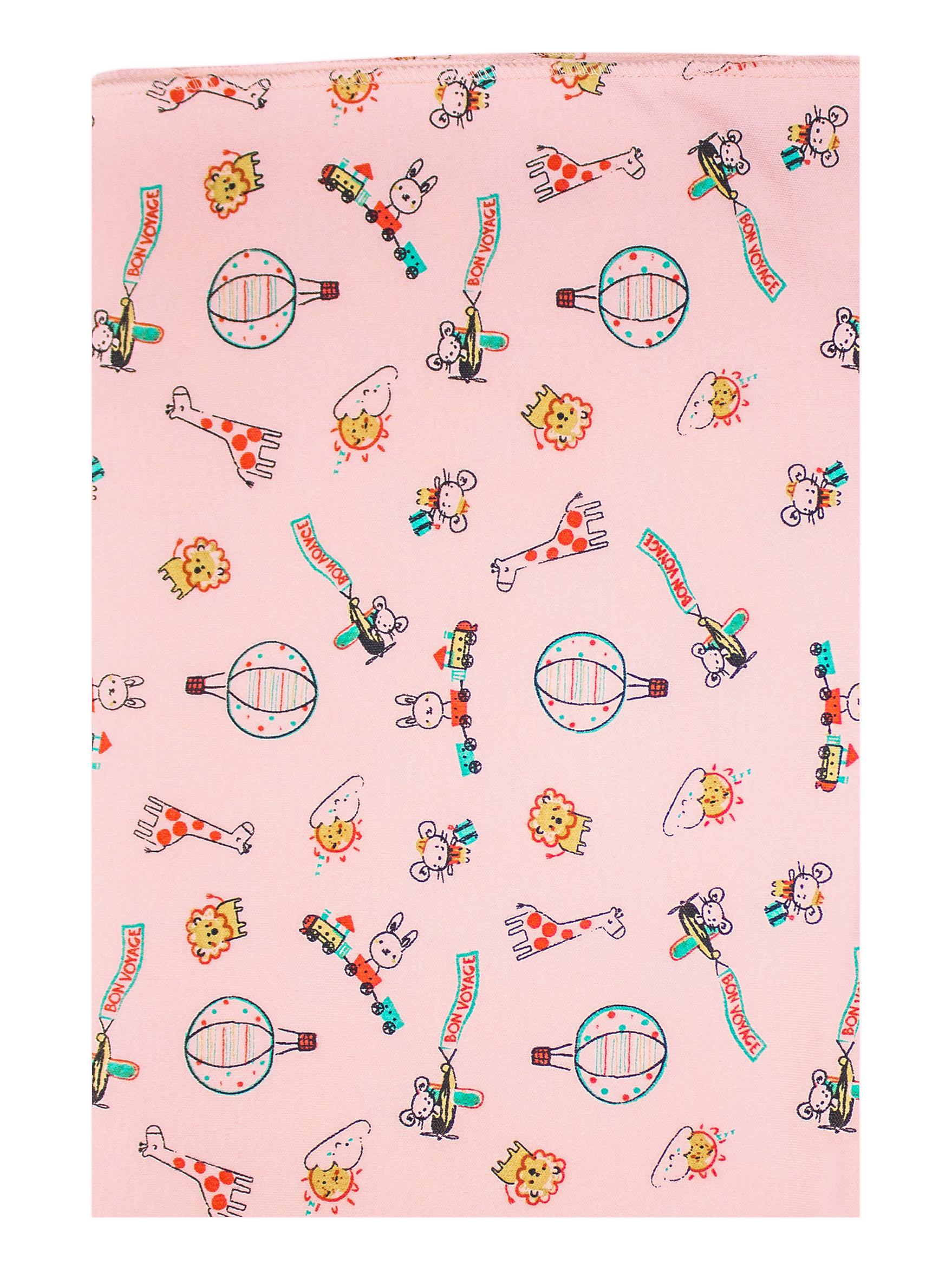 Пеленка Smil 90х80 см рисунок Персиковый (119807)