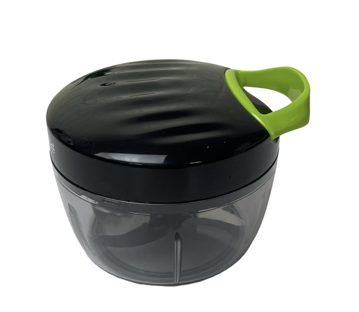 Измельчитель многофункциональный механический Kamille KM-3001 из пластика 9,5х11 см Черный/Зеленый (150-84-3001)