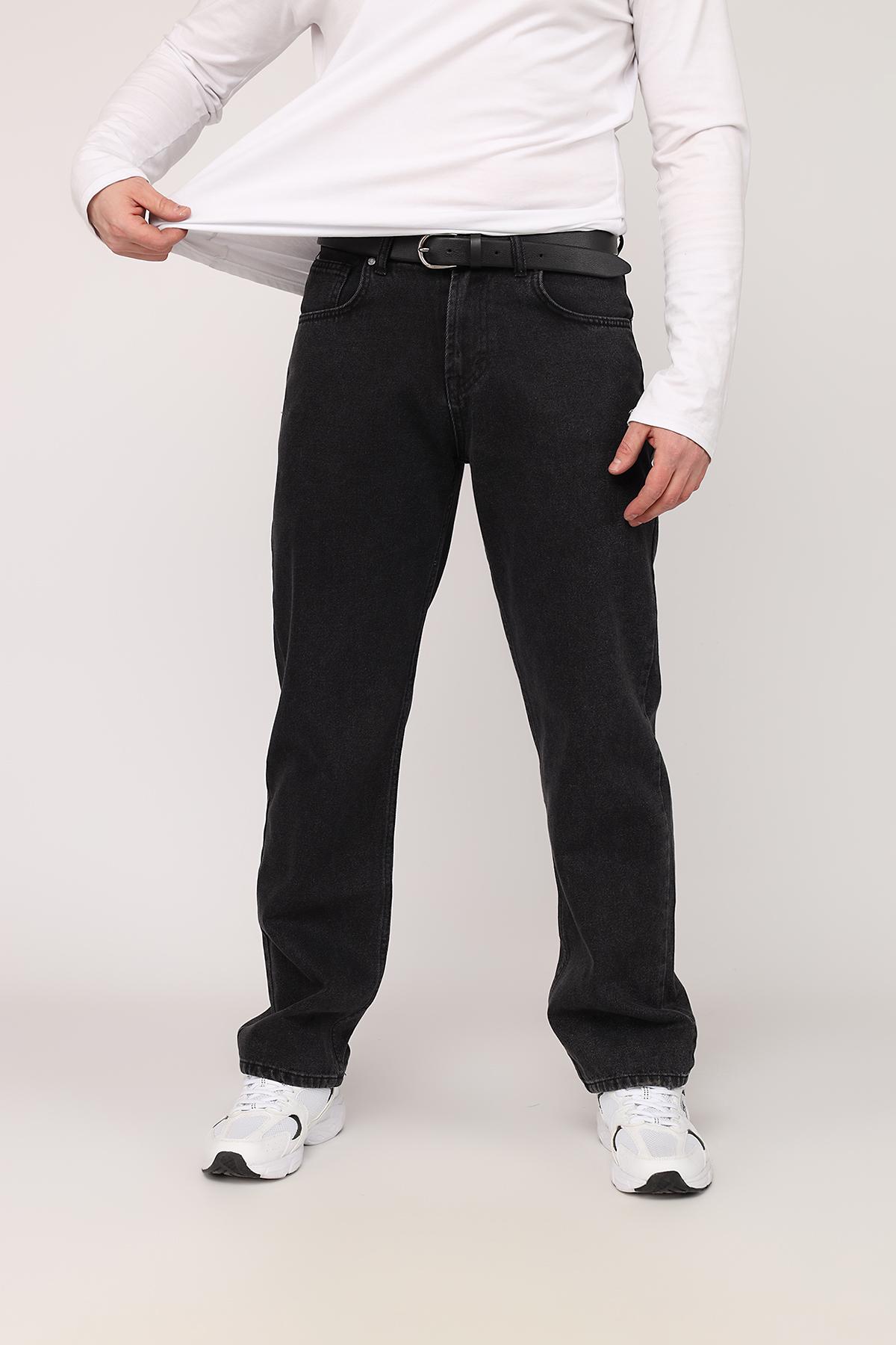 Джинсы мужские Regular ЦБ-00274443 W32 Темно-серый (SKT001058625)