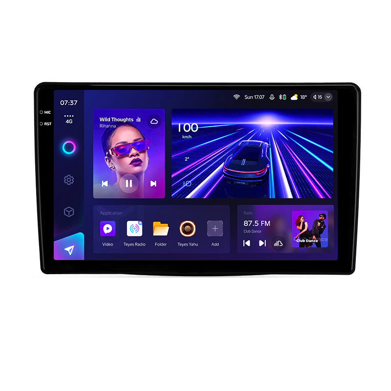 Автомагнітола штатна Teyes для Fiat 500L 2012-2017 Android CC3 2K 4/64G Wi-Fi/4G