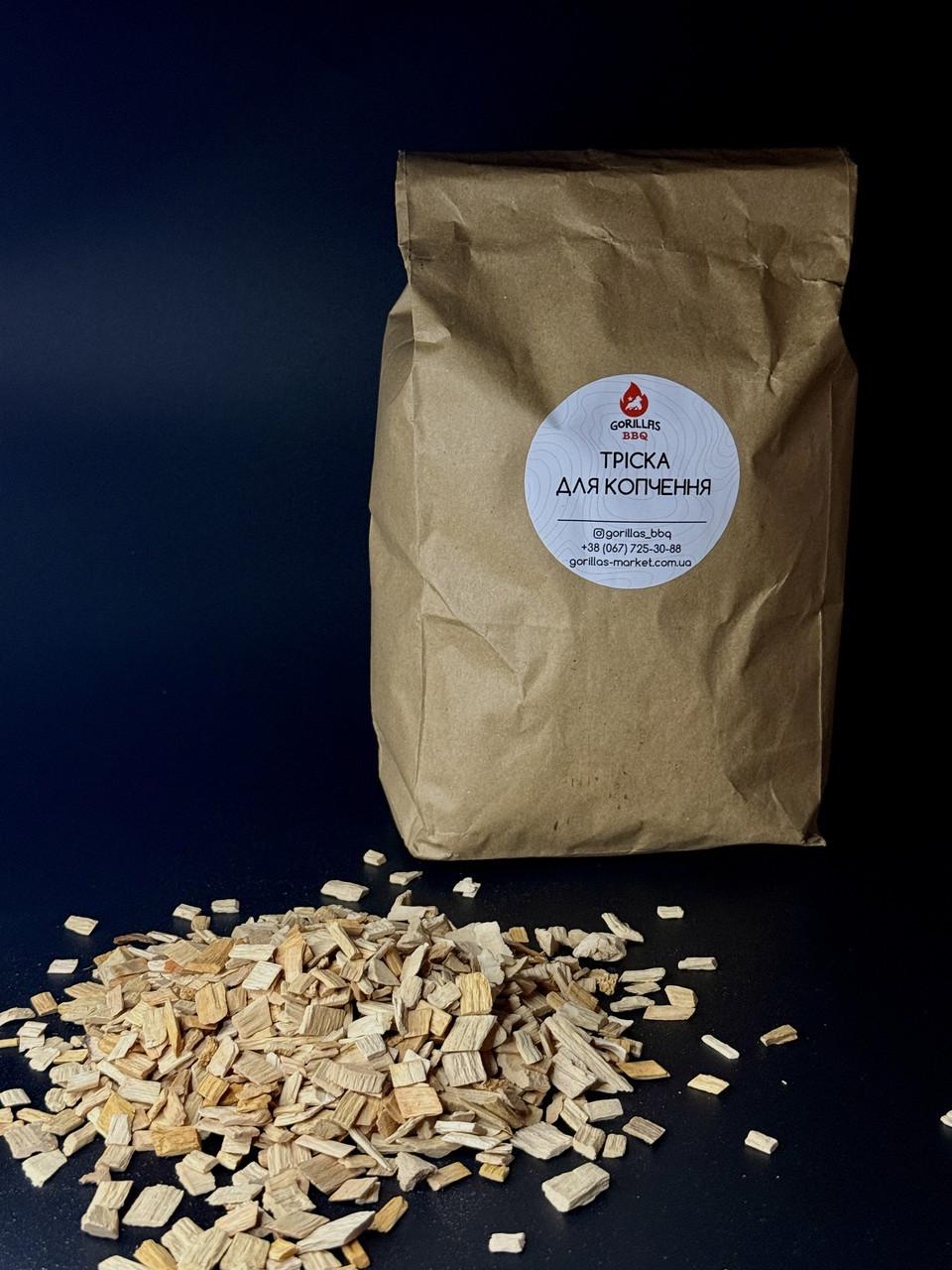 Щепа универсальная для копчения Gorillas BBQ Херес 0,5 кг (KPT46) - фото 3