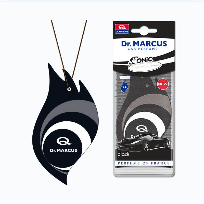 Ароматизатор Dr. Marcus Sonic Black картонна підвіска (031296)