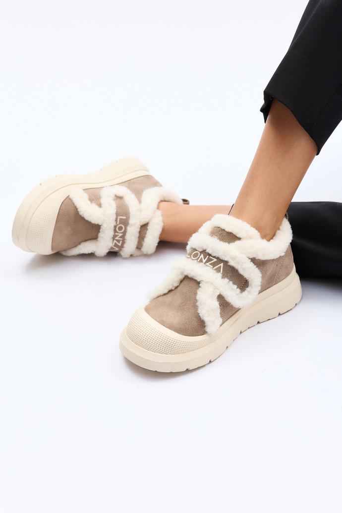 Слипоны LONZA 204987 р. 39 Бежевый (23369_39) - фото 5 Слипоны LONZA 204987 р. 39 Бежевый (23369_39) - фото 5