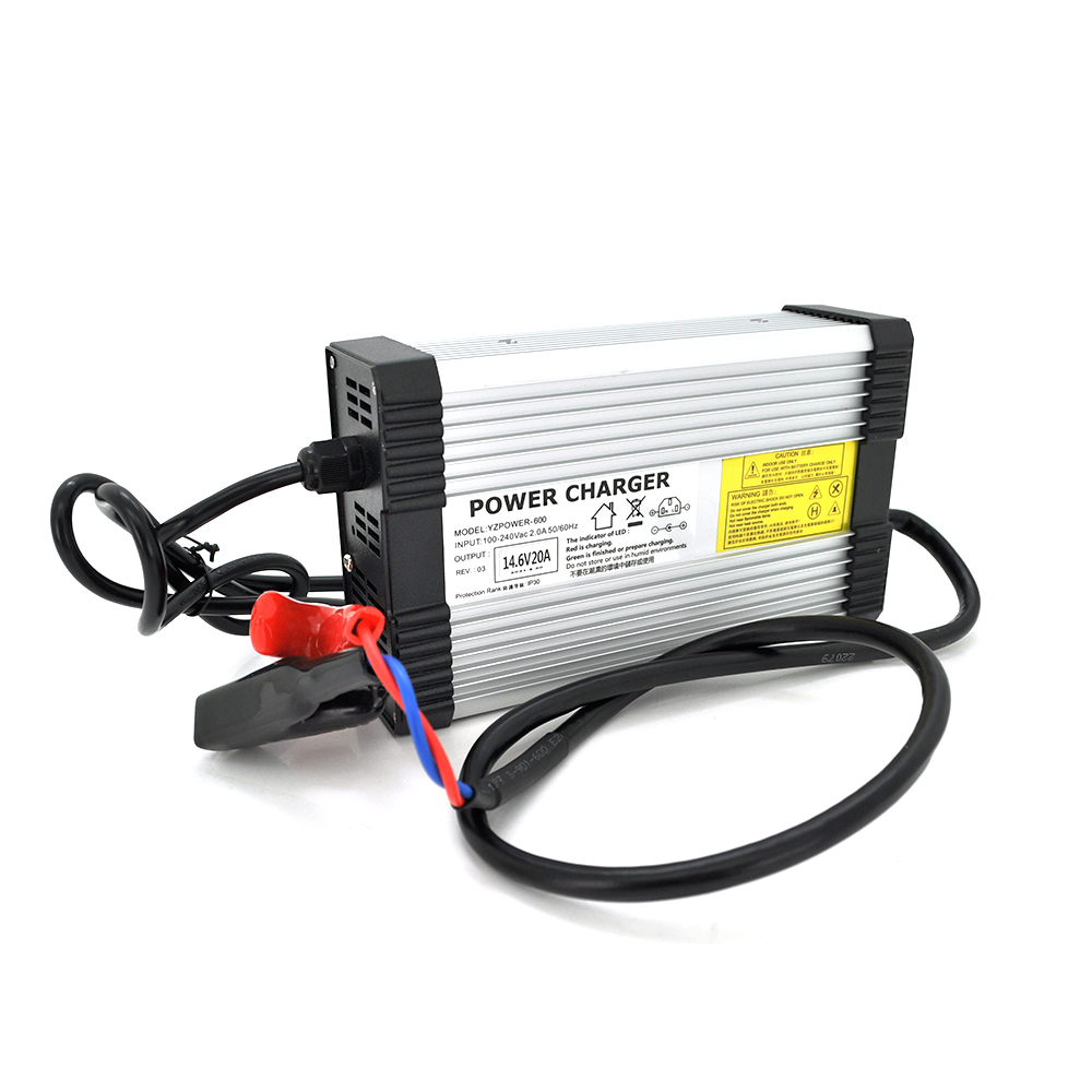 Зарядний пристрій для електротранспорту Merlion LiFePO4 12V 20A 240W (26483626)
