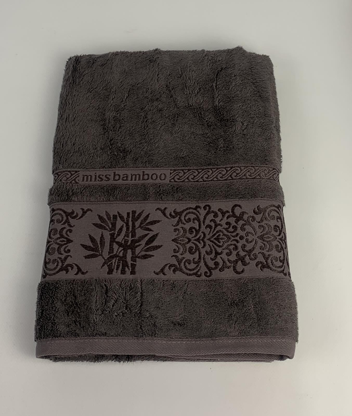 Полотенце Philippus Bamboo Arya E937 70x140 см Коричневый (CN30674)