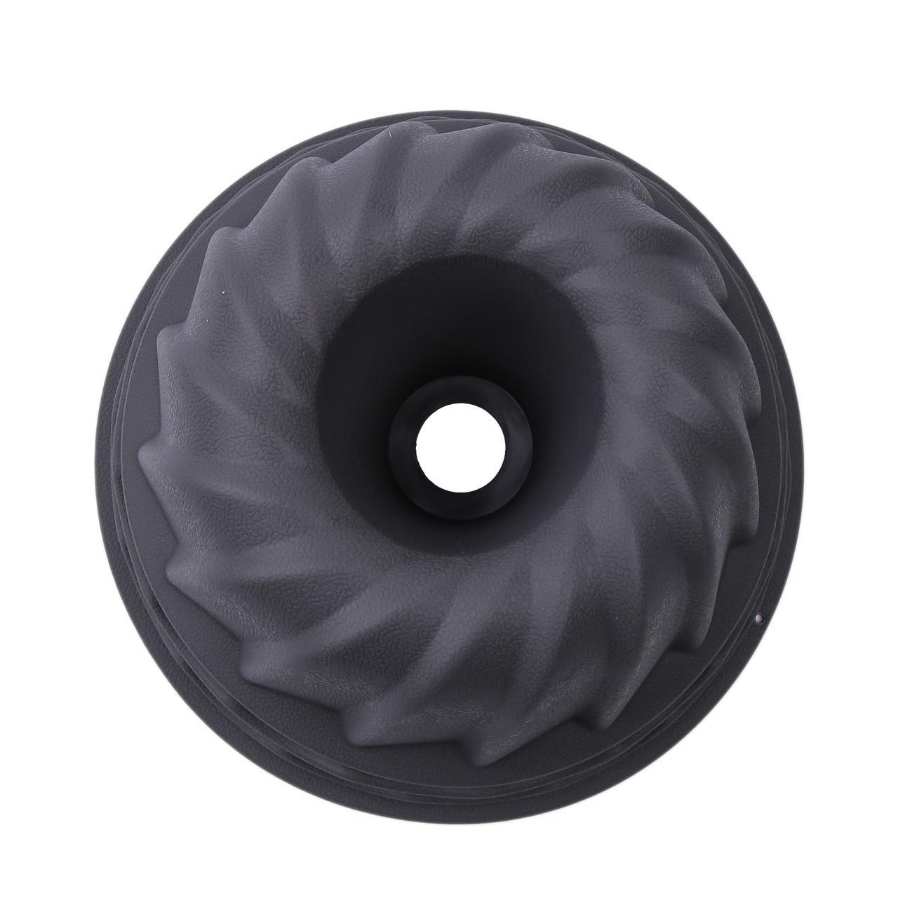 Форма для кекса силиконовая с отверстием посередине 22,5x10см Черный (2356744409) - фото 2 Форма для кекса силиконовая с отверстием посередине 22,5x10см Черный (2356744409) - фото 2