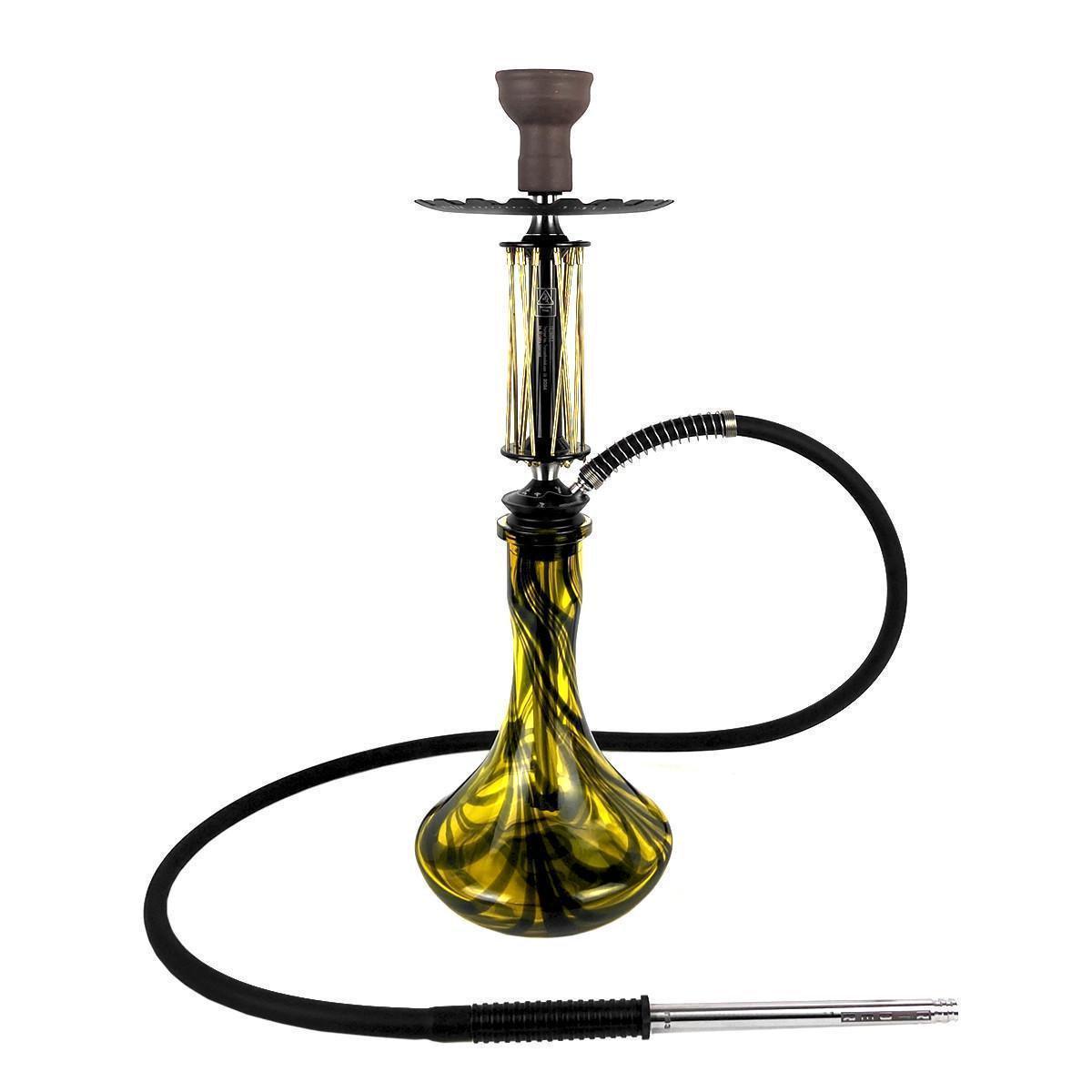 Кальян Hookah Trumpet Rider W 40 Gold Black колба Craft DC Yellow