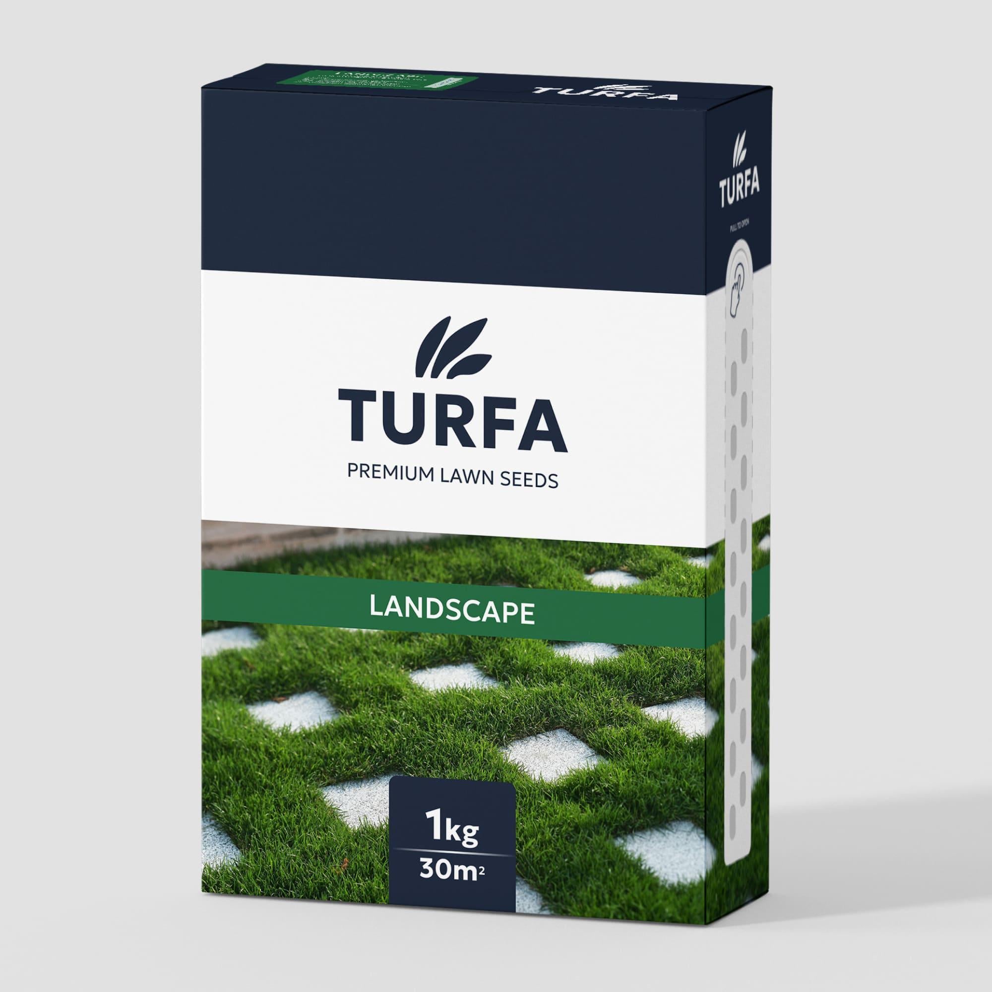 Семена газонной травы TURFA Landscape для ландшафтного дизайна 1 кг (1375)