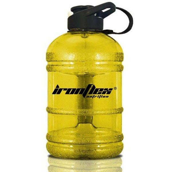 Бутылка для воды IronFlex Gallon 1,9 л Желтый Бутылка для воды IronFlex Gallon 1,9 л Желтый