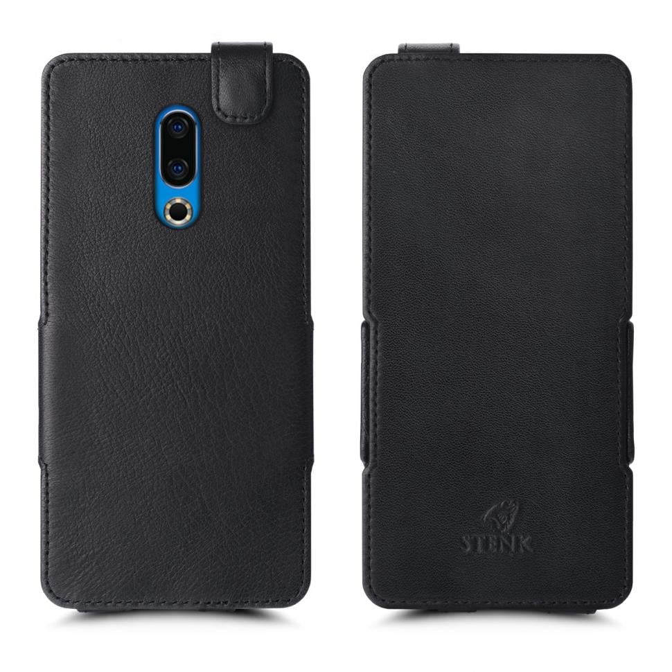 Чехол флип Stenk Prime для Meizu 16th Черный (62005)