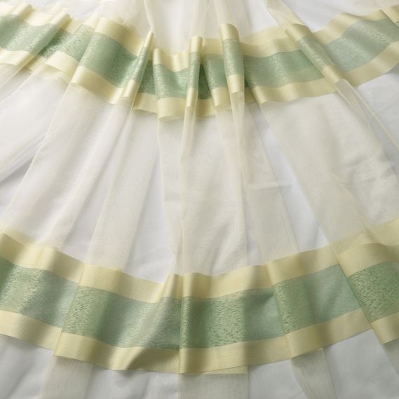 Тюль сетка набивная IDEIA Неаполь V-C 2,8 м Олива (2200004055824)