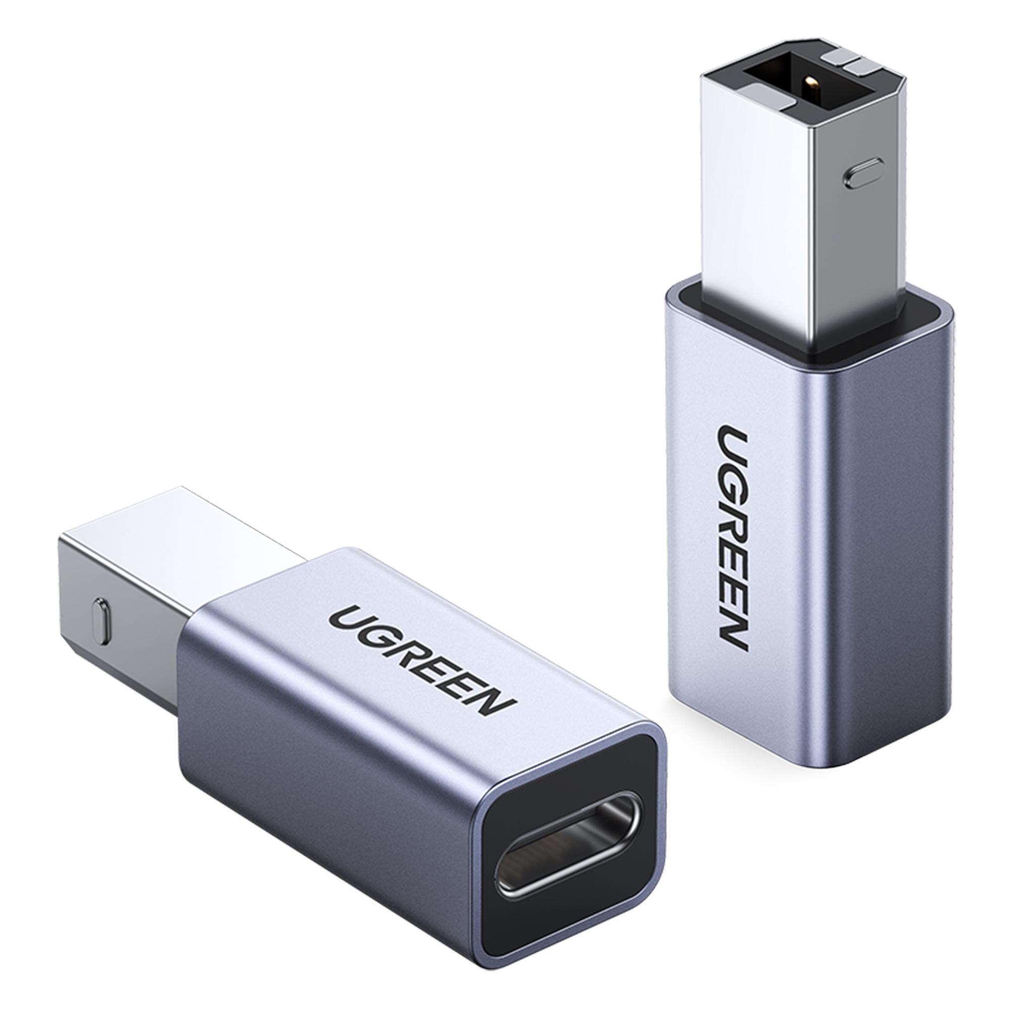 Кабель для принтера UGREEN USB Type-B 2.0-Type-C 480 Мбит/с USB-B на USB-C Серый (20120) - фото 11