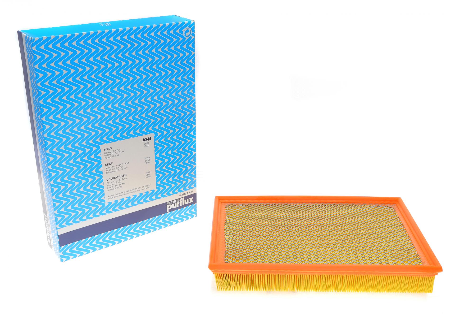 Фильтр воздушный PURFLUX для VW Sharan 95-10 с поролоном (A344)