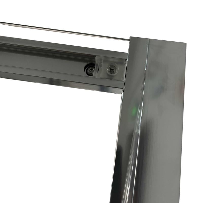 Душевая кабина без поддона KOER SR SC03-100x100x200-TR-01 прозрачное стекло Easy Clean 6 мм Хром (KR5357) - фото 3 Душевая кабина без поддона KOER SR SC03-100x100x200-TR-01 прозрачное стекло Easy Clean 6 мм Хром (KR5357) - фото 3