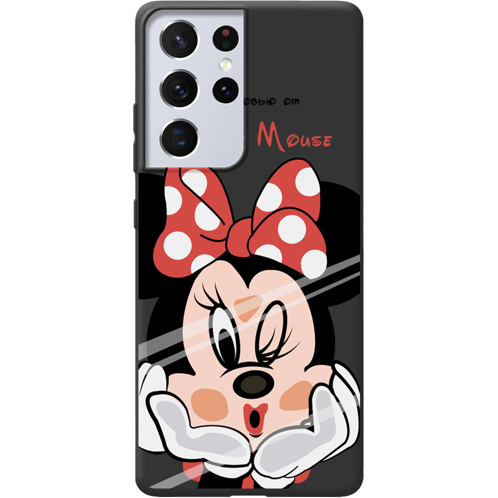 Чехол BoxFace Samsung G998 Galaxy S21 Ultra Lady M Черный силикон (41719-cc59-42011)