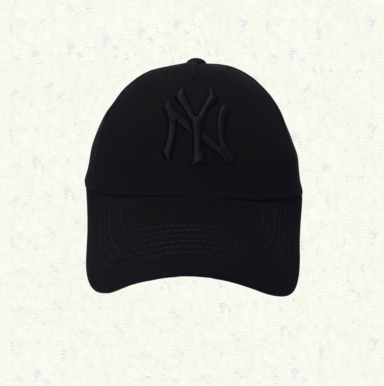 Бейсболка NY Model-01/B Чорний (6847) - фото 2 Бейсболка NY Model-01/B Чорний (6847) - фото 2