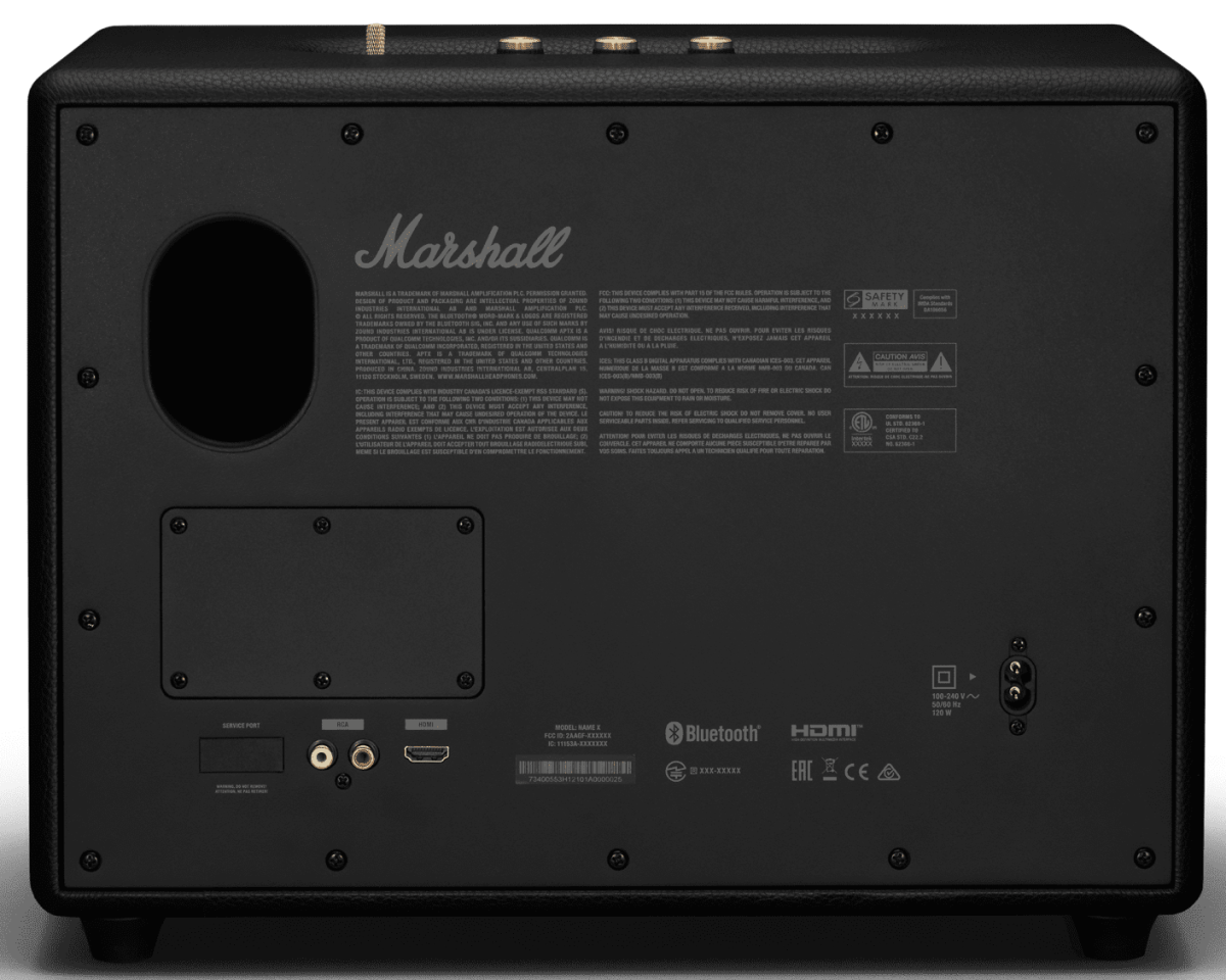 Портативна акустика Marshall Loudest Speaker Woburn III Black (1006016) - фото 3