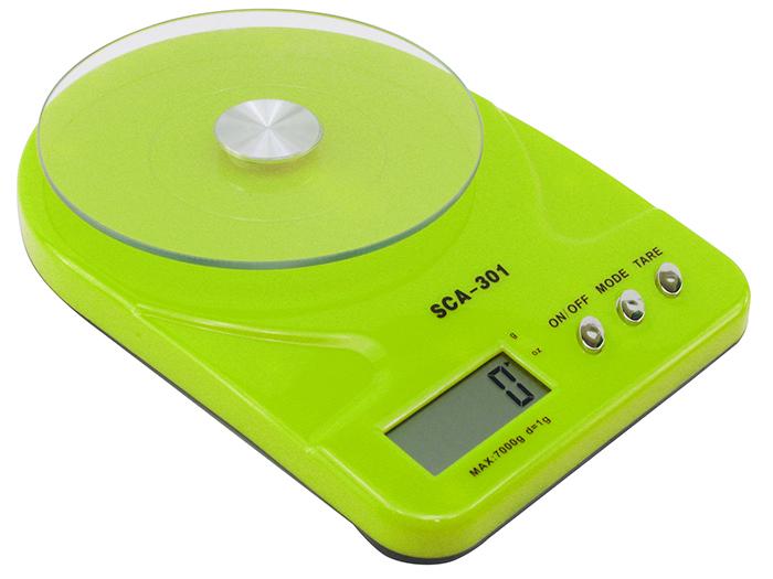 Кухонные весы SCA-301 Зеленый (24304)