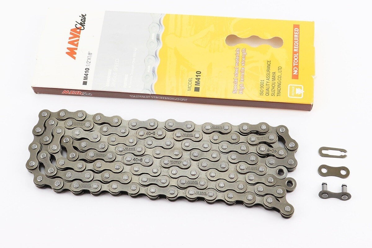 Ланцюг приводний Maya для велосипеда 1/2x1/8x112L 1 швидкість коричневий (10049385)
