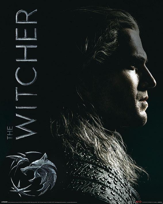 Постер плакат Ведьмак Объятия Теней/The Witcher Shadows Embrace 40x50 см