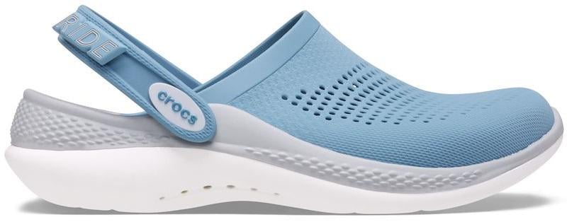 Сабо Crocs LiteRide 360 Clog M12 р. 45 29,5 см Blue Stee/Microchip (206708) - фото 3