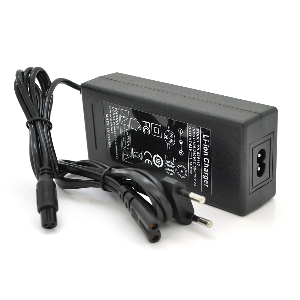 Зарядное устройство VOLTRONIC Li-ion 63V 1,1A 3-pin для литиевых аккумуляторов (24037)