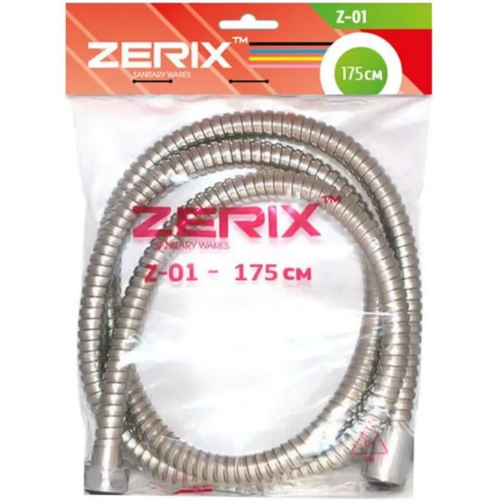 Шланг для душа Zerix 175 см Хром (ZX0199)