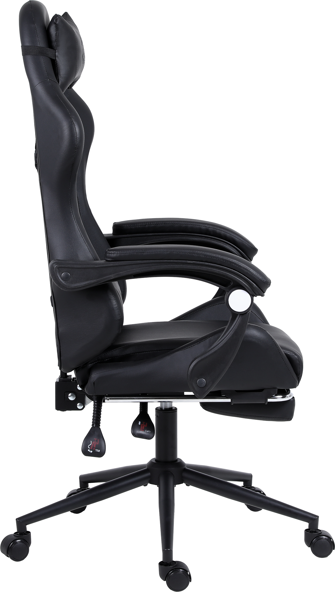 Крісло геймерське GT Racer X-2323 Black - фото 3