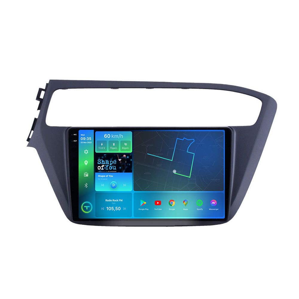 Автомагнитола штатная Torssen 2K F9232 для Hyundai I20 2015-2019 г. 4G/Carplay/DSP 2/32 GB 9" (202301650)