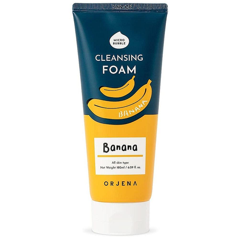 Пенка очищающая Orjena Cleansing Foam Banana для лица с бананом 180 мл (8809534252150)