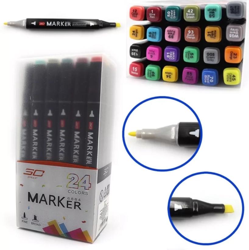 Набір скетч маркерів Josef Otten SC Professional 24 кольори - фото 2 Набір скетч маркерів Josef Otten SC Professional 24 кольори - фото 2