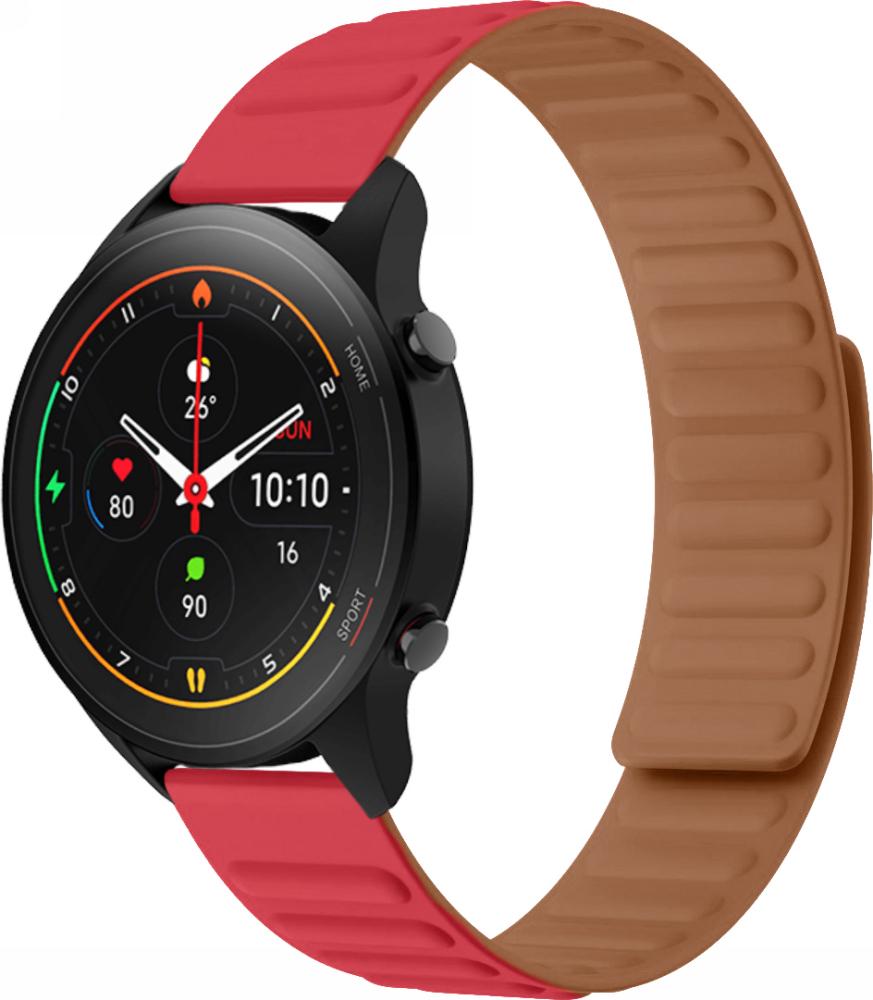 Ремешок Magneter для Xiaomi Mi Watch 22 мм Red (26650-2D)