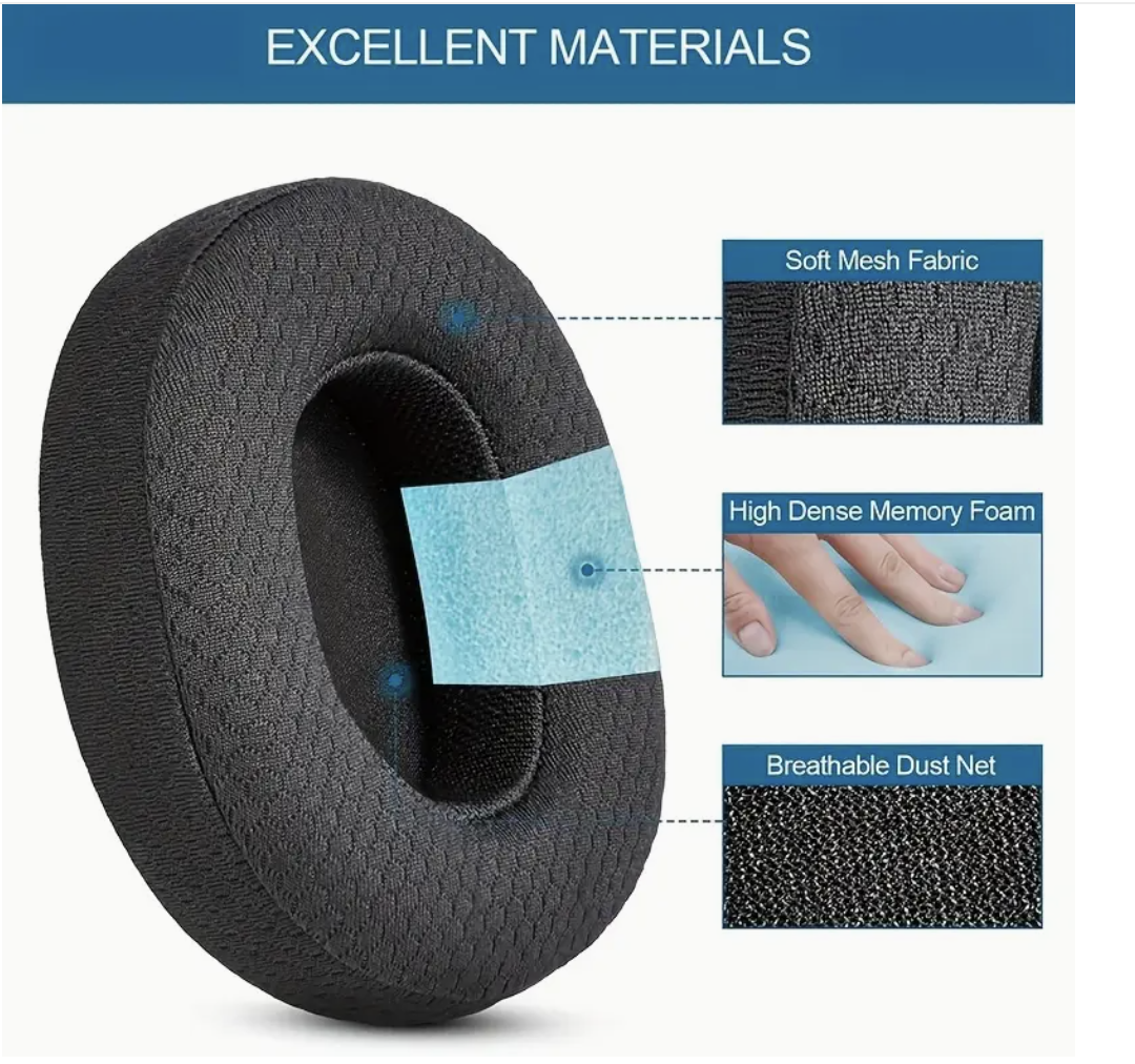 Амбушюри для навушників тканинні Skullcandy Crusher Wireless BT/Crusher Evo BT/ANC Hesh 3.0 BT Venue (2718253883) - фото 5 Амбушюри для навушників тканинні Skullcandy Crusher Wireless BT/Crusher Evo BT/ANC Hesh 3.0 BT Venue (2718253883) - фото 5