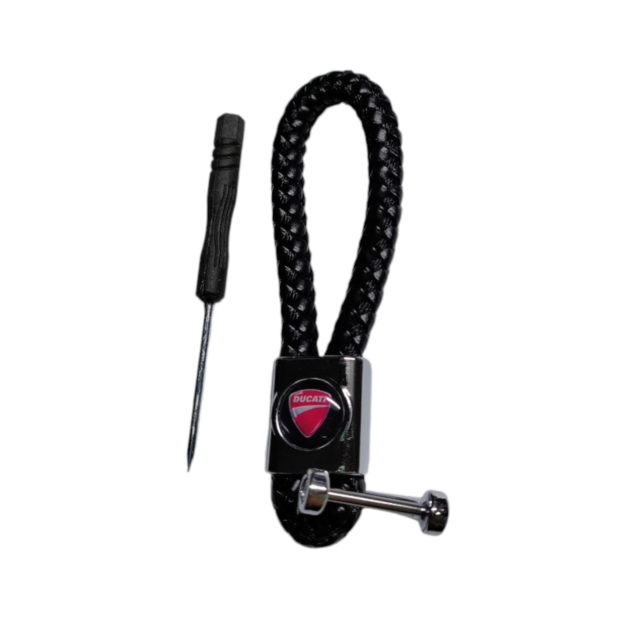 Брелок для мотоцикла Ducati плетеный Черный (2349251083)