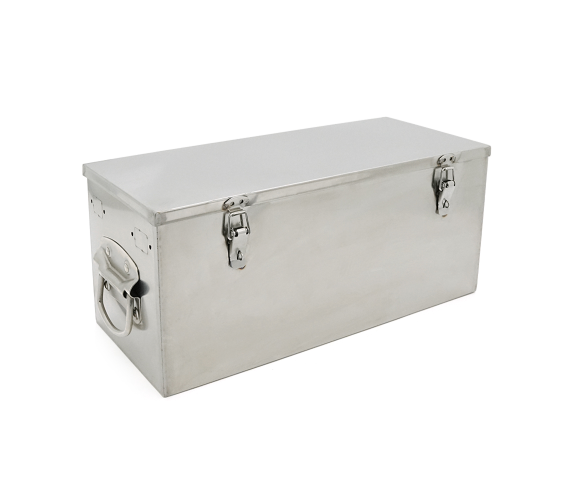 Корпус для сборки аккумуляторов VOLTRONIC из нержавеющей стали 420x185x190 мм Silver (LIBOX420)