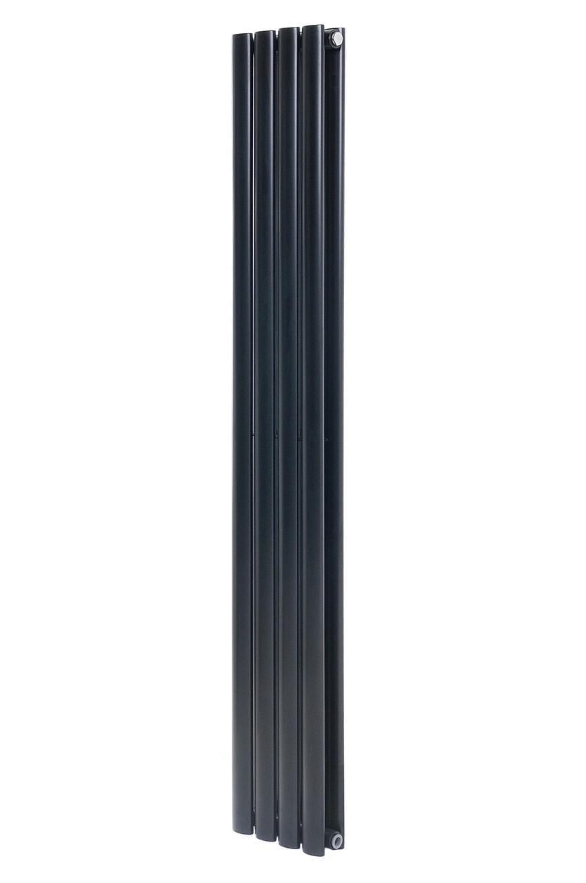 Радиатор дизайнерский ARTTIDESIGN Rimini II 4/1500/236/50 мм Черный матовый (24732663)