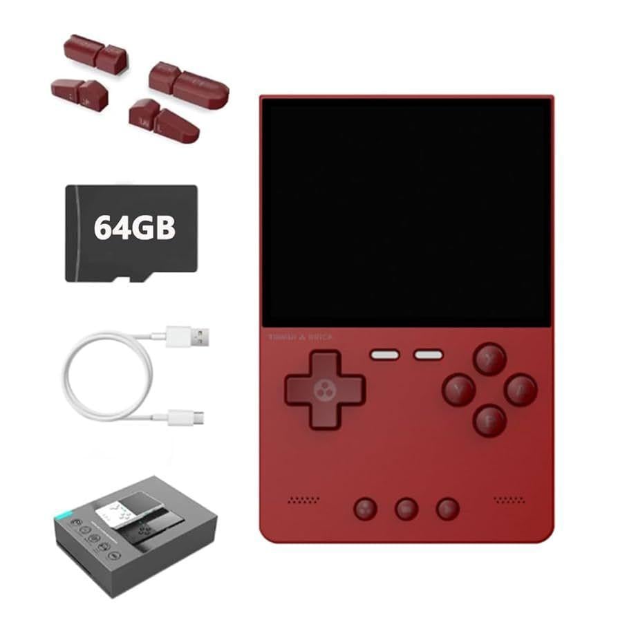 Приставка игровая консоль TRIMUI Brick 64 GB 5000 игр Red (2682993973) - фото 4 Приставка игровая консоль TRIMUI Brick 64 GB 5000 игр Red (2682993973) - фото 4