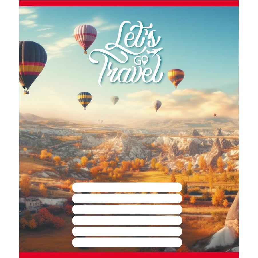 Зошит учнівський Leader У подорож 024-550276K-2 в клітинку 24 арк. (RLT55268)