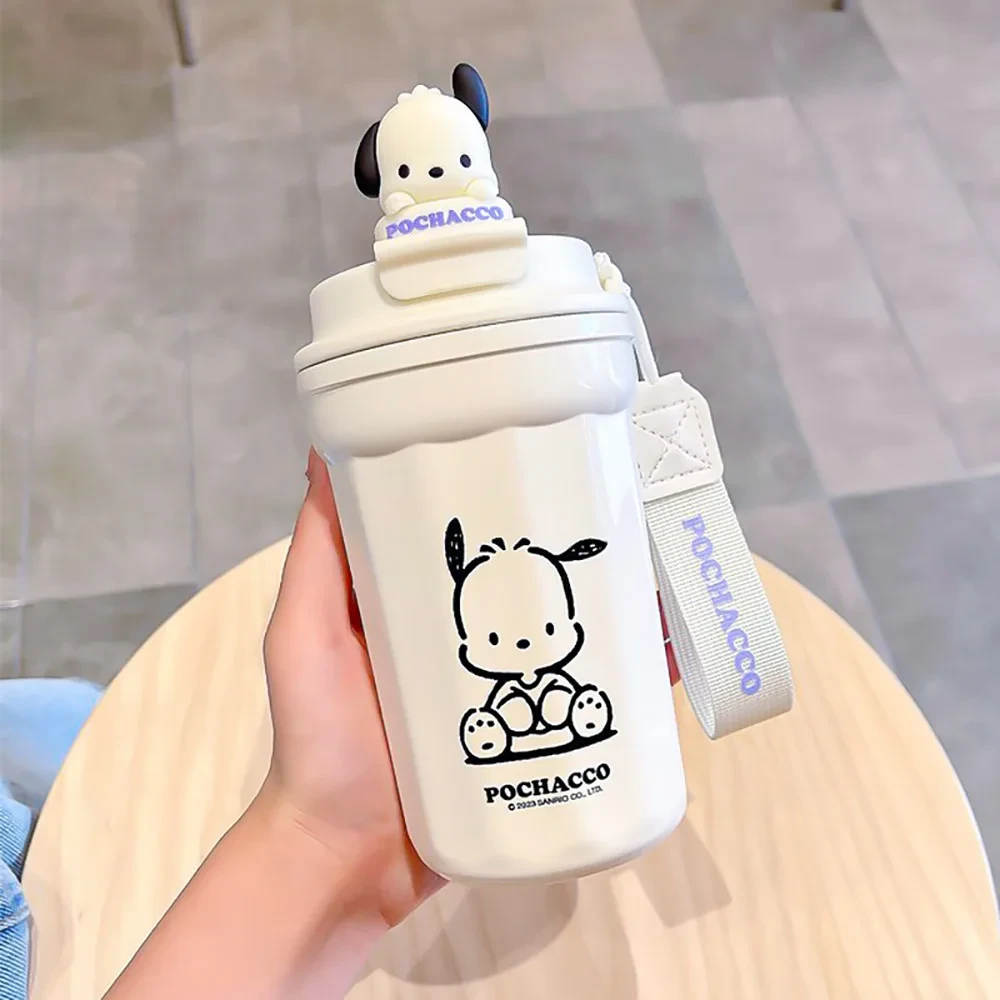 Чашка-термос Sanrio с 3D-куклами Pochacco из нержавеющей стали 480 мл Белый (998679) - фото 5 Чашка-термос Sanrio с 3D-куклами Pochacco из нержавеющей стали 480 мл Белый (998679) - фото 5