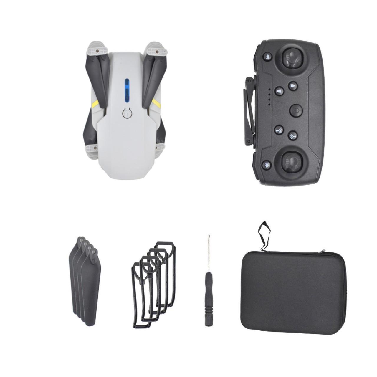 Квадрокоптер Eachine E88 с камерой и сумкой White - фото 6